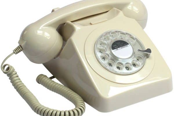 Protelx Gpo 746 Rotary Telephone - Ivory